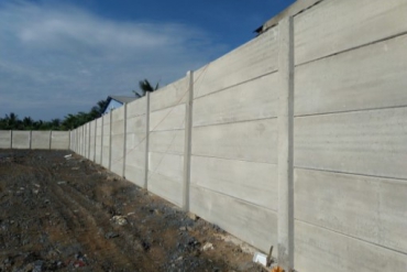 Xây tường rào nhanh và rẻ với tấm Panel bê tông nhẹ ALC