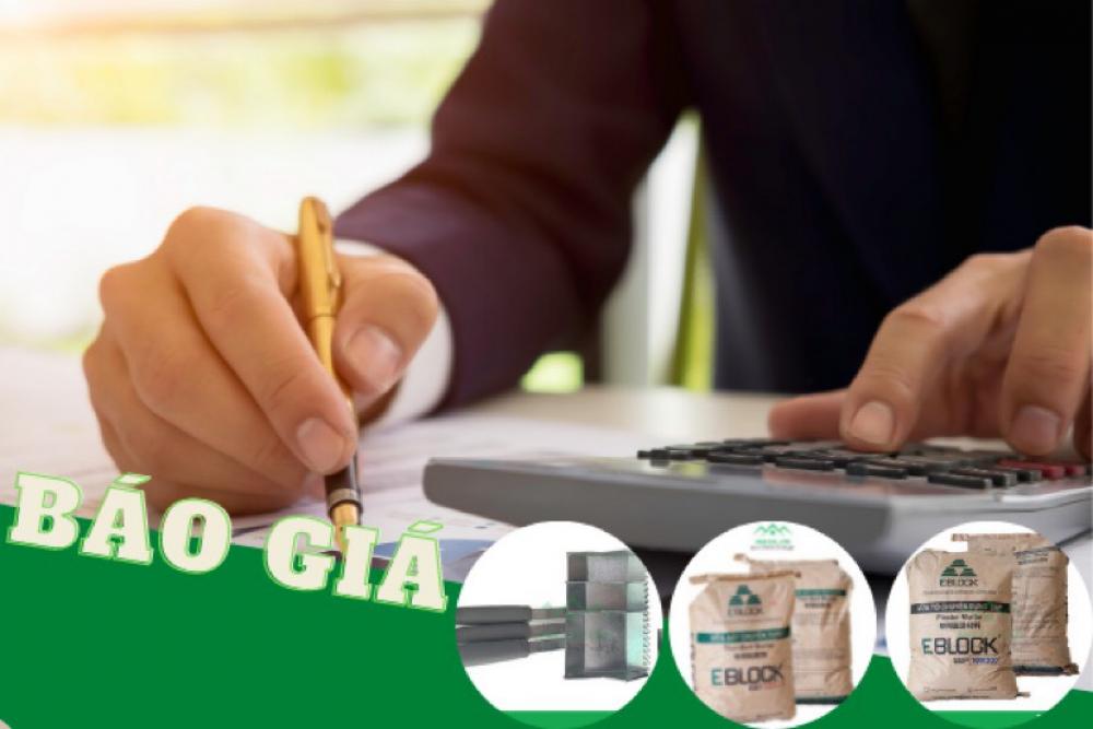 BÁO GIÁ DỤNG CỤ - VỮA CHUYÊN DỤNG THI CÔNG TẤM PANEL ALC, GẠCH AAC