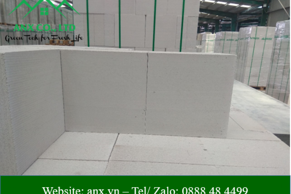 Gạch Demi siêu nhẹ aac Eblock đẩy nhanh tiến độ thi công