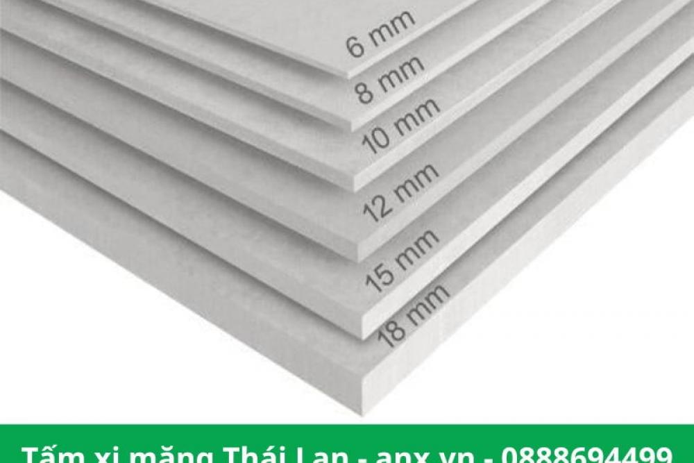Tấm cemboard Thái Lan: Các thương hiệu và báo giá
