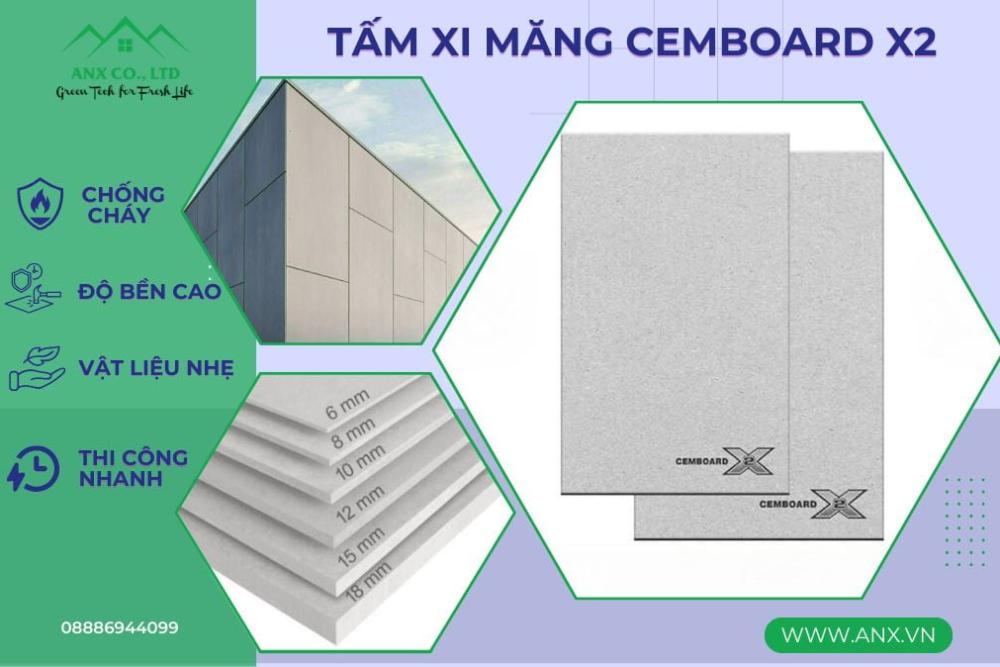 Bảng giá tấm xi măng Cemboard ✅Update Q2/2026 | Chính hãng & Giá rẻ