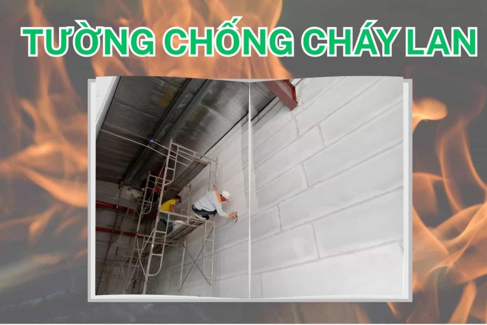 Tường chống cháy lan: Ứng dụng thực tế của bê tông khí chưng áp