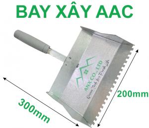 Bay xây tường bê tông khí chưng áp aac