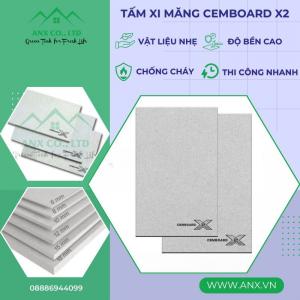 Tấm Xi Măng Cemboard X2 15mm Sử Dụng Cho Sàn Và Vách