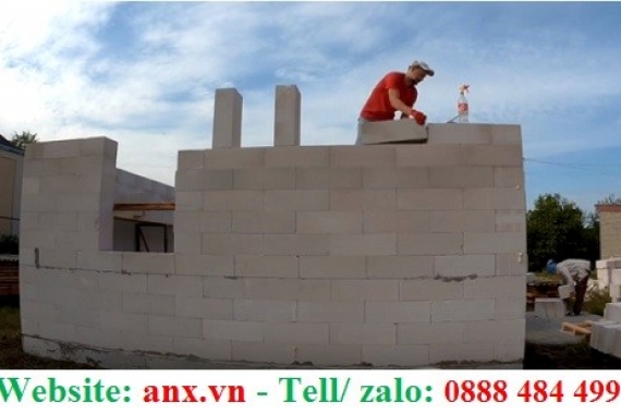 AAC Block size 600x200 thickness 125mm