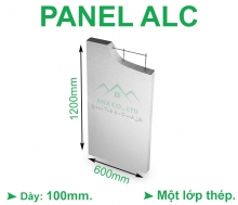 Panel AAC size 1200x600, thickness 100mm