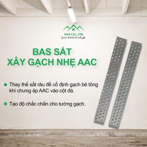Bas sắt xây gạch nhẹ aac