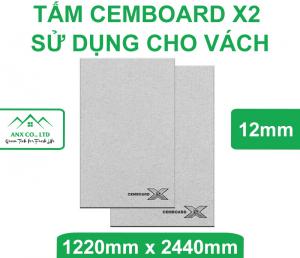 Tấm Cemboard 12mm X2 Sử Dụng Cho Vách