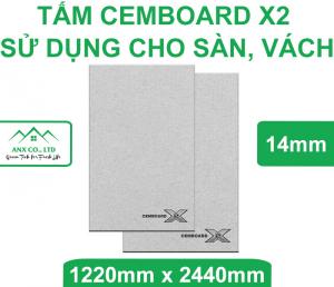 Tấm Cemboard 14mm X2 Sử Dụng Cho Sàn Và Vách