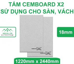 Tấm cemboard 18mm X2 Giá rẻ chất lượng chuyên làm sàn