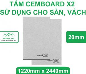 Tấm Cemboard 20mm X2 Chuyên Sử Dụng Cho Sàn Chịu Lực